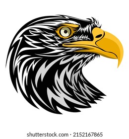 eagle symbol mascot design vector