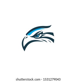 Eagle symbol vector icon illustration