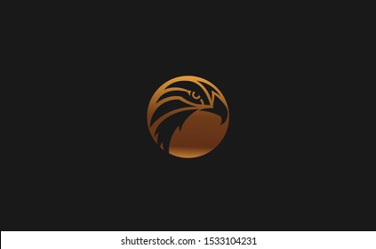 Eagle symbol vector icon illustration