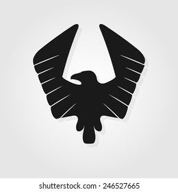 Eagle symbol - vector illustration