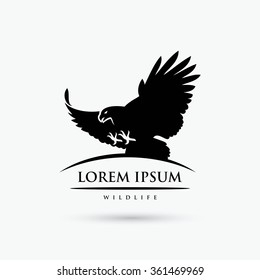 Eagle symbol - vector illustration