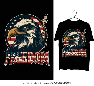 Eagle T Shirt Design, FREEDOM T Shirt Design