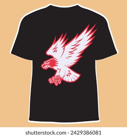 Eagle t shirt design vector files fully editable