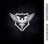 eagle tactical logo, bird military logo concept