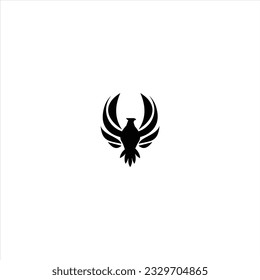 Eagle tactical vector logo design illustration template
