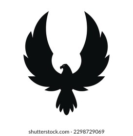 Eagle Tatto Design Logo Template Vector