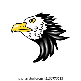 eagle tattoo old school icon