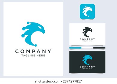 eagle tech logo simple modern