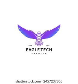 eagle technology modern logo design