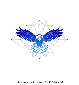 eagle that is strong in flying technology