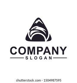 eagle triangle collection logo design