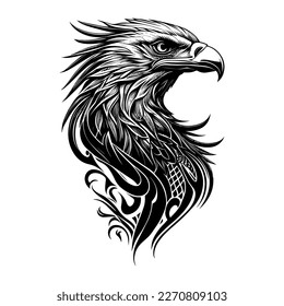 eagle tribal tattoo design representing 260nw 2270809103
