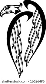 eagle - t-shirt, tattoo design