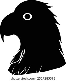 Eagle vector art design with white background