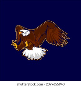 Eagle vector art, illustration for mascot, esport logo or gaming logo