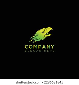 Eagle vector art logo design