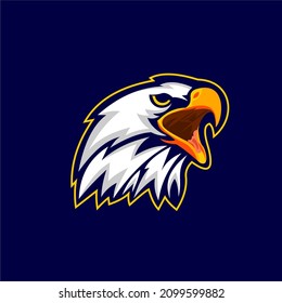 Eagle vector art, this illustration ideal for mascot or e-sport logo