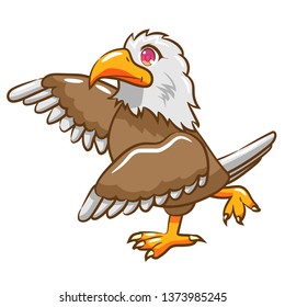 Eagle Vector Clipart Stock Vector (royalty Free) 1373985245 