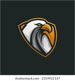 Eagle Vector Design, Logo Design Esport Gaming.