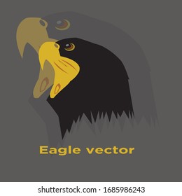 Eagle vector design logo stock