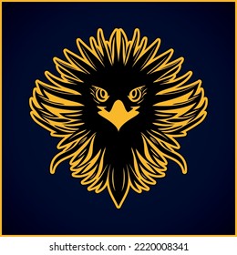 Eagle Vector Emblem Art Design