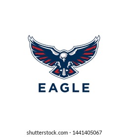 Eagle vector /  eagle esport logo template