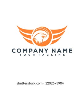 Eagle Vector Graphic Template Download Modern