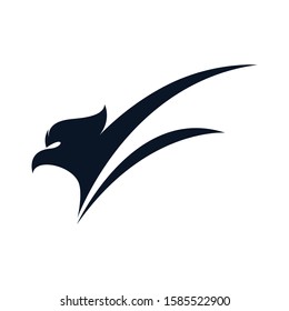 Eagle vector icon illustration design