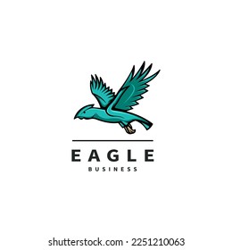 eagle vector icon logo design illustration 2