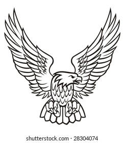 Eagle vector illustration