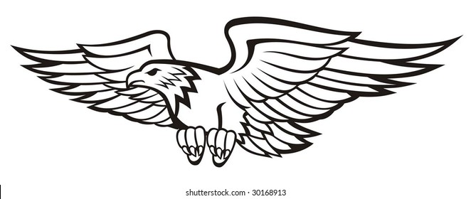 Eagle vector illustration