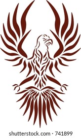 Eagle, vector illustration