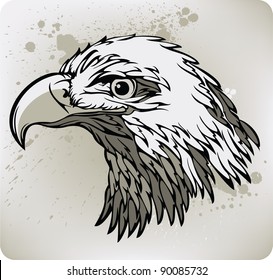 Eagle. Vector illustration.