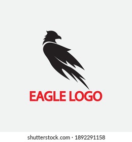 eagle vector illustration design icon logo template