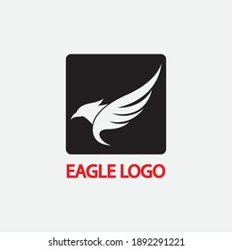 eagle vector illustration design icon logo template