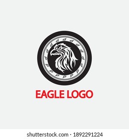 eagle vector illustration design icon logo template
