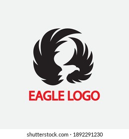 Adler, Vektorgrafik-Design Symbol-Logo-Vorlage