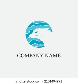 eagle vector illustration design icon logo template