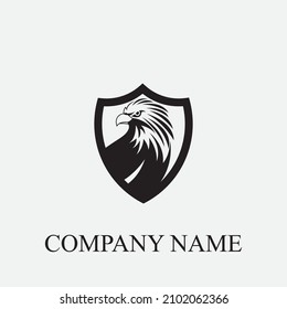 eagle vector illustration design icon logo template