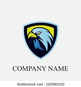 eagle vector illustration design icon logo template