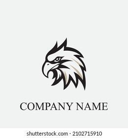 eagle vector illustration design icon logo template