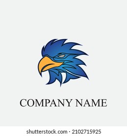 eagle vector illustration design icon logo template