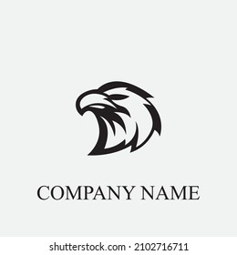 eagle vector illustration design icon logo template