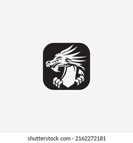 eagle vector illustration design icon logo template