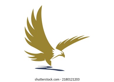eagle vector illustration design icon logo template