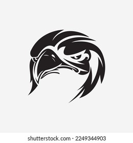plantilla de logotipo de icono de diseño de ilustración de vector de águila