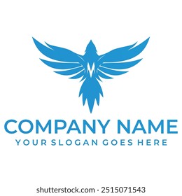 eagle vector illustration design icon logo template