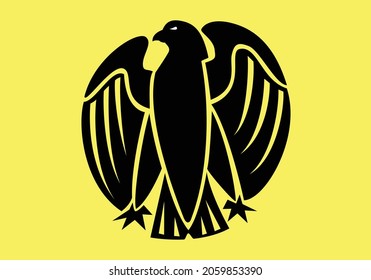 Eagle vector illustration and logo template bird