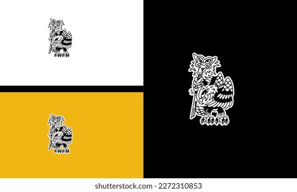 eagle vector illustration outline design