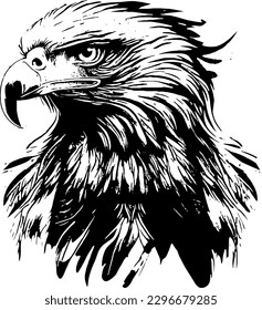 An eagle vector image is a digital graphic representation of an eagle that has been created using mathematical equations and geometric shapes rather than pixels. 